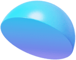 transformed ict hero 3d half sphere